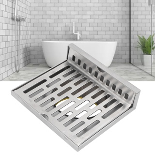 YOklahoma Corner Floor Drain L Shape Design Durable Stainless Steel Corrosion Resistant Wearable Widely Used Shaped