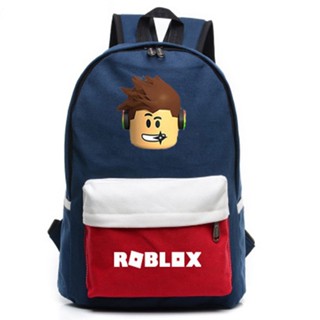 Roblox กระเป๋าเป้สะพายหลัง กระเป๋าเดินทาง กระเป๋าคอมพิวเตอร์ กระเป๋านักเรียน ลายปิกาจู สําหรับเด็กนักเรียน