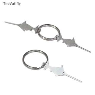 [TheVatifly] ถาดซิมการ์ด สเตนเลส รูปปลา สําหรับถอดถาดซิมการ์ดสมาร์ทโฟน [Preferred]