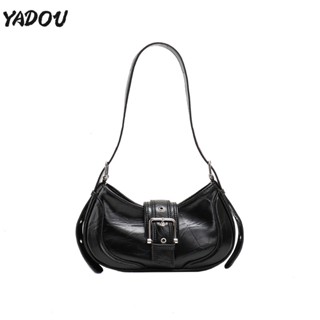 YADOU สตรีเสื้อผ้าลายวินเทจแขนข้างเดียว