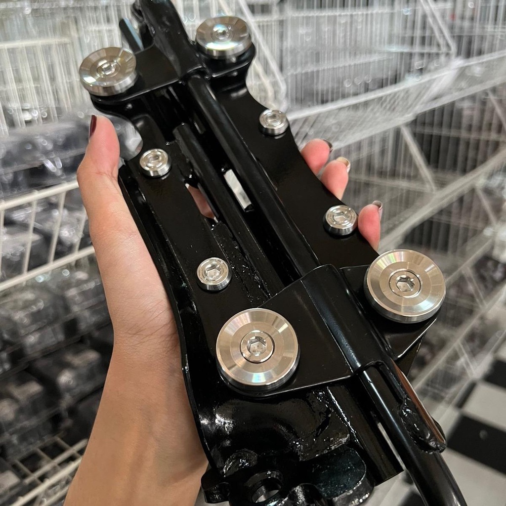 ชุดสุดคุ้ม ชุดน็อตใต้พักเท้าW125I/S/R ได้8ตัว (THE00186+THE00167=4ตัว) // HATYAI789 - รูปที่ 3