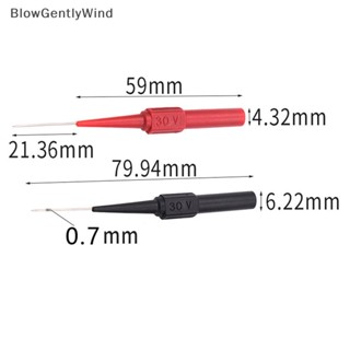 Blowgentlywind เครื่องมือวินิจฉัยมัลติมิเตอร์ 30V ปลายด้านหลัง BGW