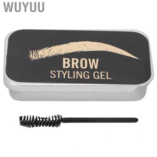 Wuyuu Professional Eyebrow Styling Soap Long Lasting Setting Gel Wax Cosmetic Tool 10g