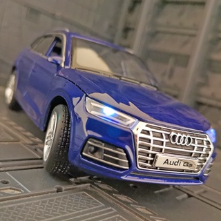 โมเดลรถยนต์ 1: 32 Audi Q5L โลหะผสม ของเล่น ของขวัญวันเกิด สําหรับเด็กผู้ชาย