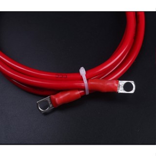 ส่งฟรี สายเคเบิลแบตเตอรี่อินเวอร์เตอร์ PVC พลังงานแสงอาทิตย์ 8AWG 6AWG 4AWG