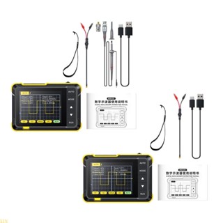 Xin ออสซิลโลสโคปดิจิทัล หน้าจอ LCD ความละเอียดสูง ขนาดกะทัดรัด สําหรับวัดหลัก