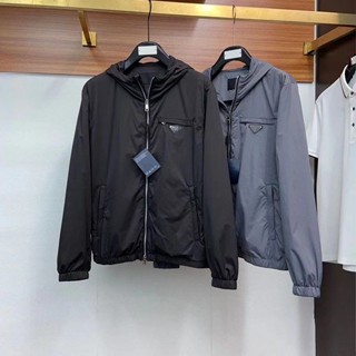 4AQN PA jacket mens 2023 spring and autumn triangle light hooded mens jacket