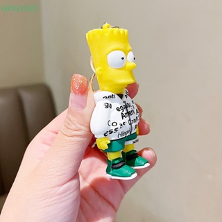 [GOGJIG5] พวงกุญแจ จี้การ์ตูนอนิเมะ The Simpsons สําหรับแขวนโทรศัพท์มือถือ UOO