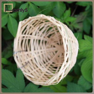 [Homyl5] รังนกขมิ้น ไม้ไผ่ ทรงกลม สําหรับนกนางแอ่น