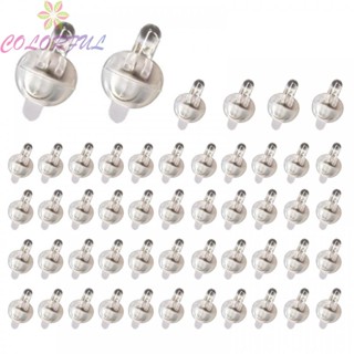 【COLORFUL】50Pcs Individual LED Balloon  Lights Tiny Wireless Battery Craft Glow Party DIY