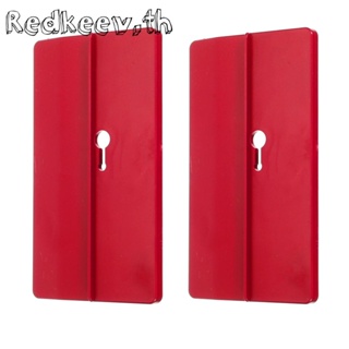 Redkeev™ 2 ชิ้น / เซต เพดาน ลาด ผนัง ตําแหน่ง แผ่น ผนังแห้ง เครื่องมือติดตั้ง สีแดง