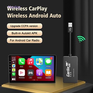 Carlinkit โมดูลอะแดปเตอร์เชื่อมต่อ USB ไร้สาย สําหรับ Android Car Navigation Apple