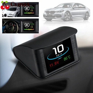 Cvmax มาตรวัดความเร็วดิจิทัล OBD2 หน้าจอดิจิทัล สําหรับรถยนต์