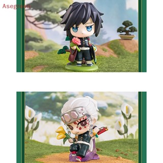 [Asegreen] ของเล่นตุ๊กตาฟิกเกอร์ Demon Slayer Brith Flower Series น่ารัก สําหรับเก็บสะสม ตั้งโต๊ะ