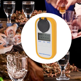 Garding 0-80% Brix Meter Refractometer Digital Handheld Spirit Fruit เครื่องวัดความเข้มข้นของไวน์