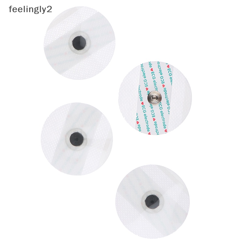 【พร้อมส่ง】แผ่นอิเล็กโทรด Ecg EKG แบบใช้แล้วทิ้ง (F) 50 ชิ้น ต่อถุง - รูปที่ 4