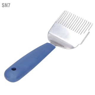 SN7 16 Tin Stainless Steel Uncapping Fork Beekeeping Honey Shovel Tool with Plastic Handle