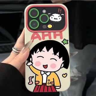 ใหม่ เคสโทรศัพท์มือถือคู่รัก แบบนิ่ม ลายการ์ตูนชินจัง ขนาดใหญ่ สําหรับ Apple Iphone 14promax 13pro 12 11 7p 3JJZ