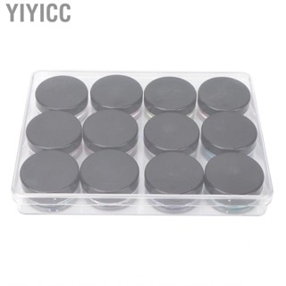 Yiyicc 12pcs Nail Art  Set Design Multi Sizes Glitter