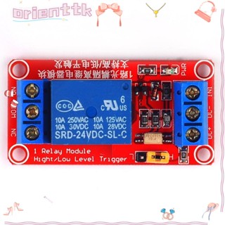 Orienttk โมดูลรีเลย์ 24v 1 ช่อง 1 ช่อง สวิตช์ทริกเกอร์ระดับต่ํา PLC ควบคุมอัตโนมัติ