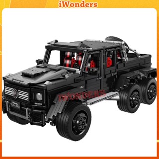 บล็อคตัวต่อรถบังคับวิทยุ G63 AMG 6x6 6WD 1:8 ของเล่นสําหรับเด็ก