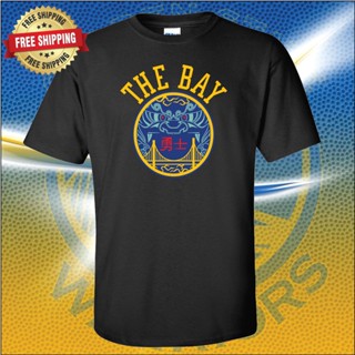 ขายดี เสื้อยืด ลาย Golden State Warriors City Edition The Bay สีดํา Diy 793488