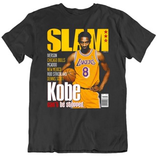 ขายดี เสื้อยืด พิมพ์ลายนิตยสาร Bryant Slam 1998 La Lakers CanT Be Sped Halloween สําหรับผู้ชาย 437686