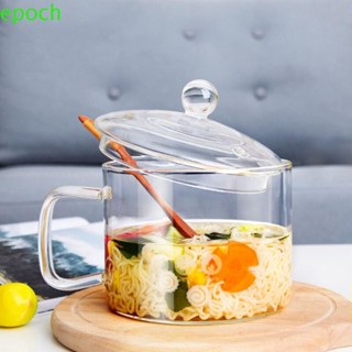 Epoch หม้อซุป หม้อราเมน ทําอาหาร หม้อซุป แก้วหนา ขนาดเล็ก ป้องกันการระเบิด