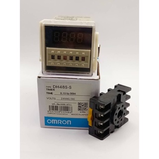 ของแท้ ได้ทั้งชุด รวมขา DH48S-S รีเลย์เวลา 220V จอแสดงผลดิจิ…