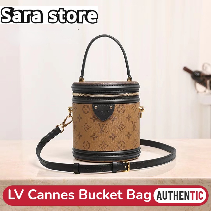 หลุยส์วิตตอง Louis Vuitton กระเป๋ารุ่น Cannes Tote Bucket Bag สุภาพสตรี