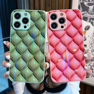 เคสโทรศัพท์มือถือ ลายเลเซอร์ 3D สําหรับ iPhone 11 12 13 14 Pro Max