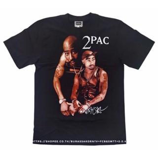 [S-5XL]เสื้อยืด 2pac Tupac hihop legend