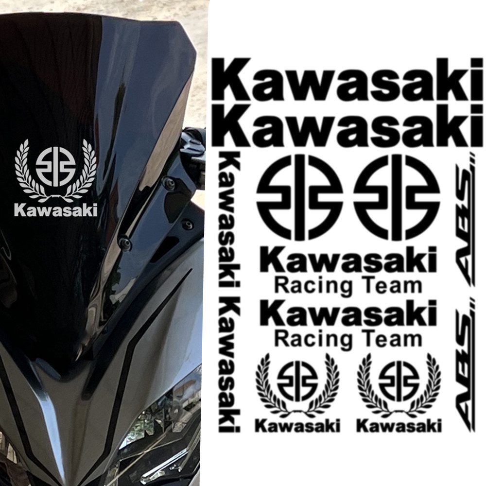 สติกเกอร์ติดแฟริ่งรถจักรยานยนต์ ดัดแปลง สําหรับ Kawasaki Ninja Z800 Z250 Z1000 Z400 ZX9R Z400 ZX6R H