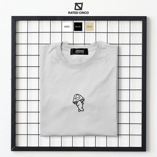 CUTE CARTOON MUSHROOM | Graphic Tees | Minimalist Design | Aesthetic Shirt | Unisex | RATED CINCO_01