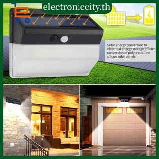 Solar motion sensor light 138 LED 3 โหมด ไฟออก4ทาง ไฟติดผนังโซล่าเซลล์พลังงานแสงอาทิตย์ เซ็นเซอร์