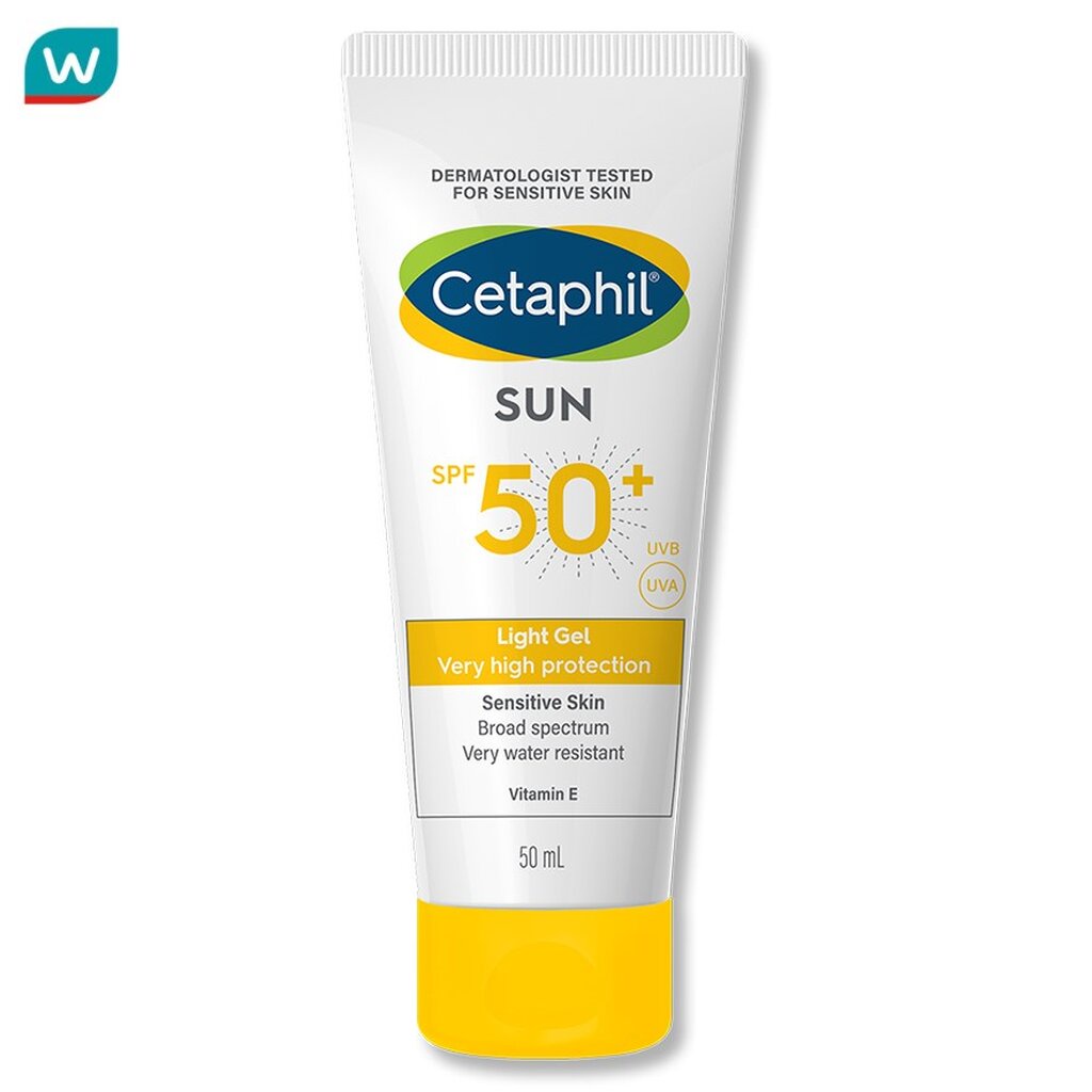 Cetaphil เซตาฟิลเดย์ลองไลท์เจล เฟส+บอดี้50
