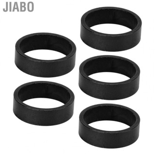 Jiabo 5pcs/set 10mm Bike Headset Washer Glossy Front Fork Washer(Black