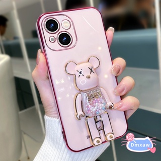 เคสโทรศัพท์มือถือ ซิลิโคนนุ่ม กันกระแทก ลายหมี Violent สีแคนดี้ สําหรับ Redmi Note 10s 9 8 7 Pro 10 5G 9s 9T 8T