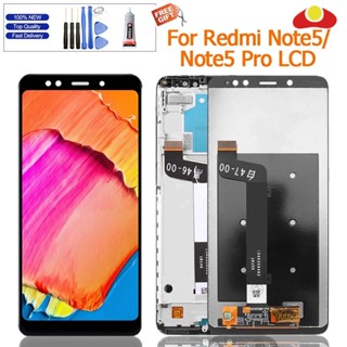 หน้าจอสัมผัส LCD พร้อมกรอบดิจิทัล สําหรับ Xiaomi Redmi Note5 Note 5 pro