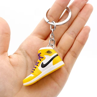 AJ รองเท้า mold keyfob nba บาสเกตบอล kobe มินิบาสเกตบอลของขวัญเครื่องประดับรองเท้า