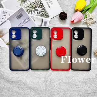 เคสโทรศัพท์มือถือ TPU แบบนิ่ม มีแหวนแม่เหล็ก สําหรับ Honor X5 4G