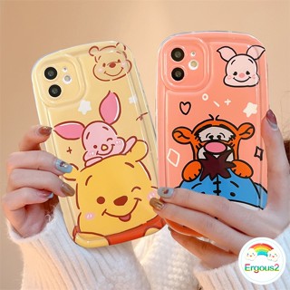 เคสโทรศัพท์มือถือแบบนิ่ม หนา กันกระแทก ลายการ์ตูนหมีพูห์ สําหรับ OPPO A17 A17K A57 A77 A77s A16K A16 A15 A15s A3s A5s A78 A76 A96 A74 A54 A93 A94 A95 A92 A52 A31 A7 A5 A9 Reno 8T 5 6Z 5Z เคส