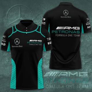 Petronas F1 เสื้อโปโล 3D MERAMGS14