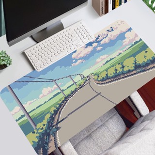 Pixel Sence Art Cute XL Lock Edge LargePixel Sence Art Cute XL Lock Edge Large Gaming Mouse Pad คอมพิวเตอร์ Gamer แป้นพิมพ์มูส