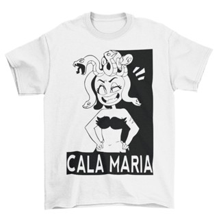 AQGเสื้อยืด เสื้อคู่ Unisex รุ่น Cala Maria  T-Shirt สวยใส่สบายแบรนด์ Khepri 100%cotton combลายพิมพ์รีดทับได้ไม่หดไม่ย้ว