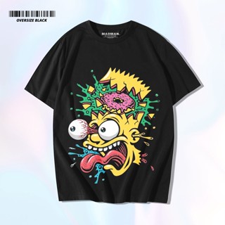 PRIA Madman T-Shirt The Simpsons Oversize Premium | Oversize T-Shirt | Oversize T-Shirt | Oversized T shirt Men | W_02