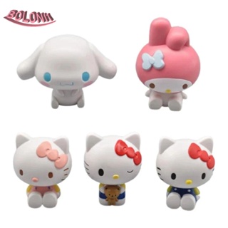 Boloni1 ฟิกเกอร์ PVC อนิเมะญี่ปุ่น Kawaii KT Cat My Melody Cinnamorolled สําหรับเด็ก