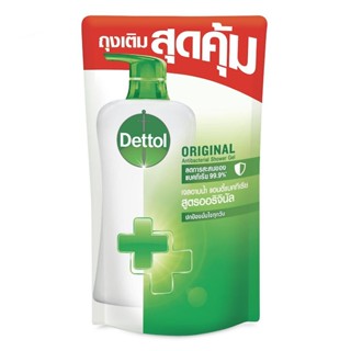 Dettol เดทตอล เจลอาบน้ำ แอนตี้แบคทีเรีย ออริจินัล ถุงเติม 400 กรัม