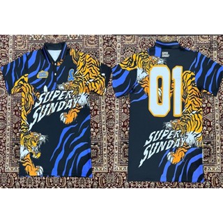 Supersunday CLAW ANNIVERSARRY JERSEY 2023 เสื้อโปโล ไซซ์ 100 ซม.-160 ซม. XS-3XL