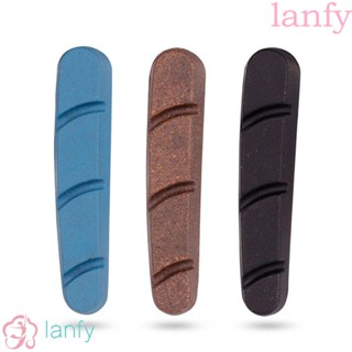 Lanfy ผ้าเบรกคาร์บอน เสียงเบา คุณภาพ แบบเปลี่ยน สําหรับรถจักรยาน